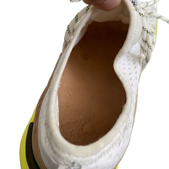 SOREL Kinetic Impact Lace Sneakers Sea Salt Yellow NL4073-126 Womens Size 8 - Picture 12 of 12